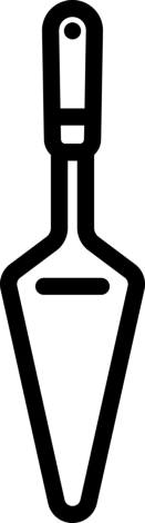 Pastry Spatula Stencil Svg Design File, Free Vectors File